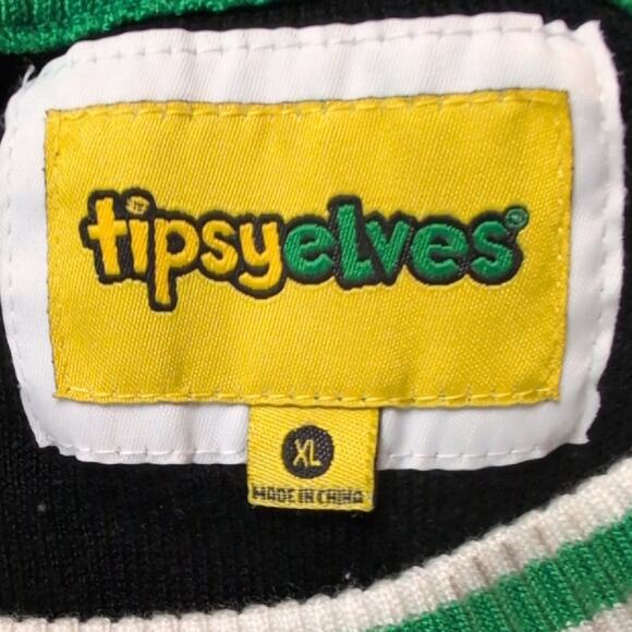 Tipsy Elves Santa I Watch You Sleep Sweater - Picture 7 of 8